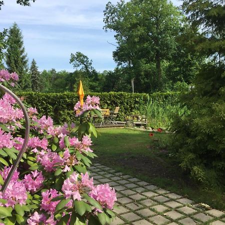 Ferienwohnung Sonnengelb Schwielowsee Buitenkant foto