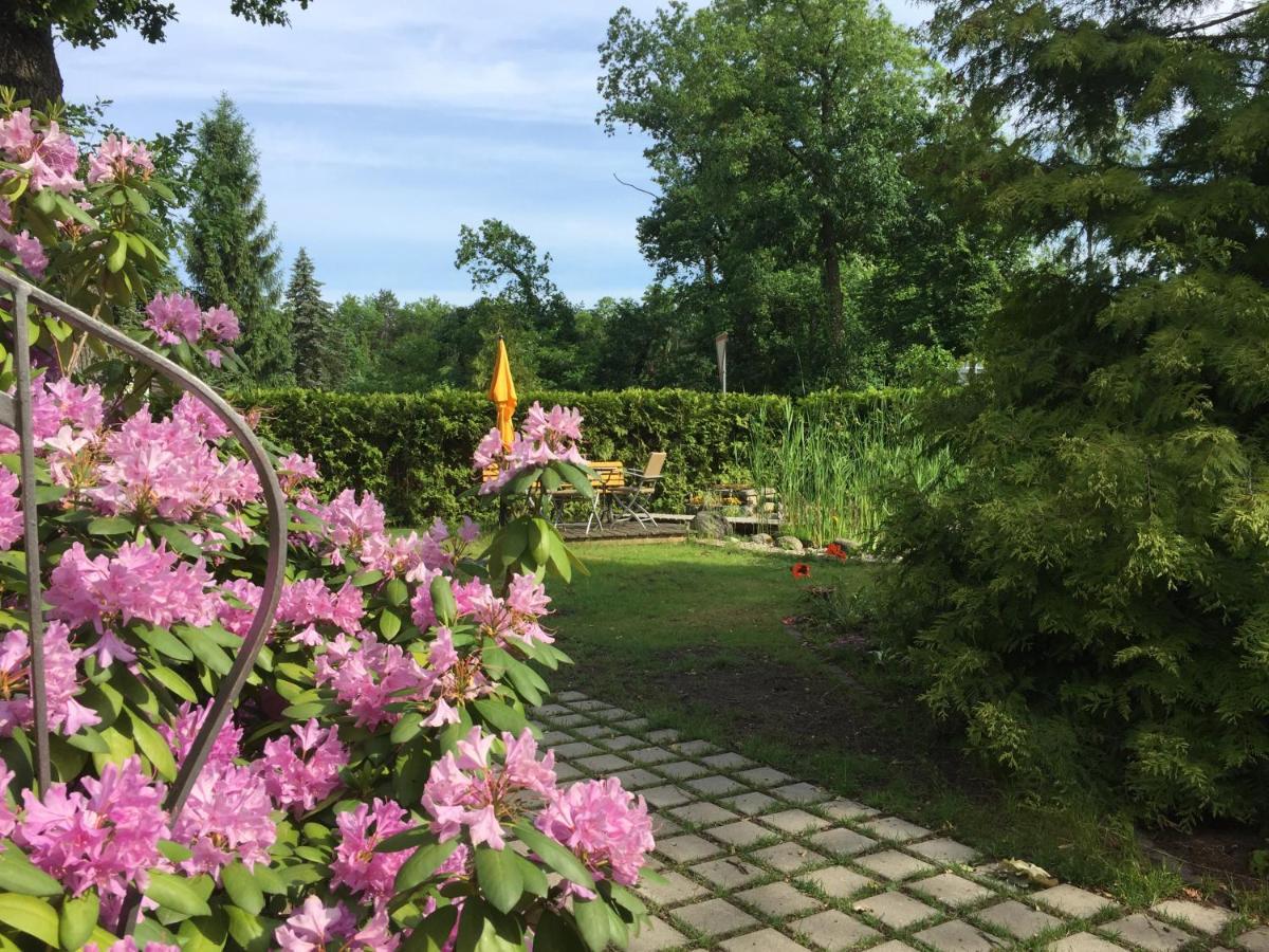 Ferienwohnung Sonnengelb Schwielowsee Buitenkant foto